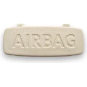 Resim Vass41 Vw Passat B8 2015-2020 Baş Direk Hava Yastığı Airbag Yazısı Kapağı Açık Bej 5G0853437 Oem (1 Adet) 