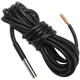 Resim Ds18b20 5 Metre Kablolu Su Geçirmez Dijital Sıcaklık Sensörü 