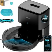 Resim Robot Süpürge Conga 7490 Ultimate Home X-Treme, 2600 Pa, 120 Dakika Özerklik, Lazer Navigasyon ve Kendi Kendine Boşalan Baz, 4'ü 1 Arada Temizlik, Çok Işlevli Merkezi Fırça 