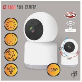 Resim Cata CT-4050 1 Megapiksel Full HD 1920x1080 IP Kamera Güvenlik Kamerası 