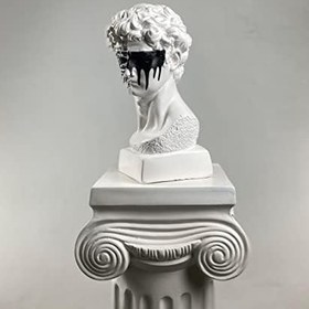 Resim Hedgehog Art Shop David 'Bad' Dekoratif Heykel, Pop Art Roma Yunan Heykelleri 