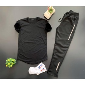 Resim exans moda Skubaesofman-beyaz-siyah Tshirt 
