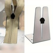 Resim Dikiş Makineleri için Hızlı Kurulum Yardımcısı, Metal ve Paslanmaz Çelikten Üretilmiş, Giysiler, Pantolonlar, Çantalar, Fermuar Başlıkları, Bağlama Malzemeleri, Küçük Araçlar, Çok Amaçlı ve Çıkarılabilir Yapıştırıcı 