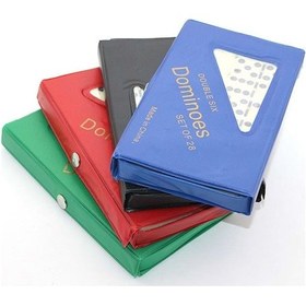 Resim Plastik Kutulu Domino Karışık Renk 