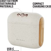 Resim Marley House Of Marley Rebel Ipx5 Sıvı Dayanıklı Tws Bluetooth Kulaklık, EM-JE121 