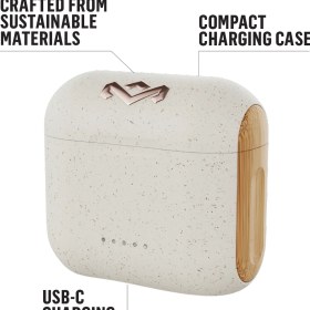 Resim Marley House Of Marley Rebel Ipx5 Sıvı Dayanıklı Tws Bluetooth Kulaklık, EM-JE121 