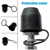 Resim "evrensel Siyah Tow Hitch Ball Cover - Çekme Topları Ve Römork Güvenliği İçin Koruyucu Kapak" 