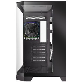 Resim Bitfenix P100 750w 80+ Bronze Atx 3.1 Tempered Glass Frgb Siyah Atx Mid Tower Kasa 