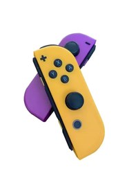 Resim cosmostech Ns Switch Uyumlu 2'li J-c Joycon Pad Controller Gamepad Oyun Kolu Turuncu-mor 