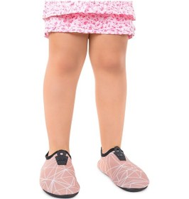 Resim Kiko Kids Prizma Havuz Plaj Kız Çocuk Deniz Ayakkabısı 7515 Camel - Beyaz Camel - Beyaz 