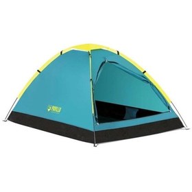 Resim Bestway Pavillo 68084 Cooldome 2 Kişilik Çadır Beyaz - Kırmızı 