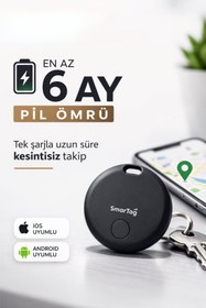 Resim MO DOU Akıllı Takip Cihazı Dual AirTag iOS Android Uyumlu Bluetooth Anahtar Çanta Araç Bulucu 