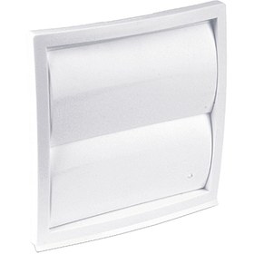 Resim İlöz Dış Duvar Izgarası Jaluzili Çap 125 mm Beyaz 