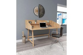 Resim WOODFACE MELY DOĞAL AHŞAP ÇALIŞMA MASASI, NATUREL 