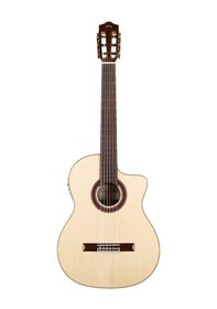 Resim Cordoba Gk Studio Negra Elektro Klasik Gitar Natural 