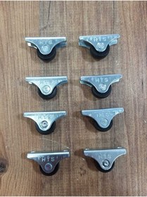 Resim ARON (8 ADET) Hts099 Tekerlek Sehpa Masa Büro Ofis Mobilya Tekeri 22mm 