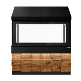 Resim Odun Kömürü Izgarası için Ara Tezgah TORONTO - 1900mm - Siyah Granit Çalışma Tezgahı 