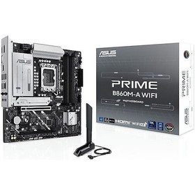 Resim Prime B860M-A-CSM 8666 MHz Oc DDR5 Intel Soket 1851 mATX Anakart 