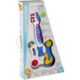 Resim Nessiworld ER-206 Nini Baby Gitar Lion Işıklı Sesli Müzikli 
