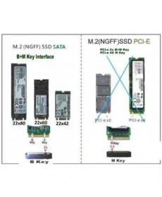 Resim PlatoonB Key Ngff Sata Kutu Msata Sata Çevirici M2 