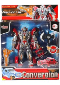 Resim Mey İthalat Hw-668-1-2 Işıklı Dönüşebilen Robot Araba -vardem 
