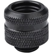 Resim Vkemall Bilgisayar Su Soğutma 14mm Katı Boru Bağlantısı Siyah - Üç Katmanlı Mermerli Bakır Malzeme, Sızıntı Engeli, Kolay Kurulum 