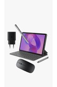 Resim LENOVO IdeaTab 8GB 128GB 11" 2.5K 500nits Tablet+Klavye+Kalem+BAŞLIK+Mouse+KIRILMAZ CAM ZAFR0284TR 