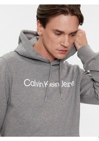 Resim Calvin Klein Calvın Kleın Erkek Sweatshırt J30j322551-p2d Gri 
