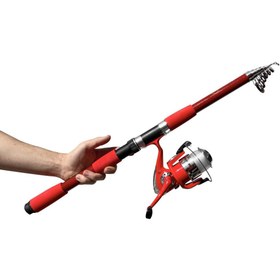 Resim Protackle Combo Kamış Makine Set 3.00 mt Kırmızı 