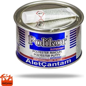 Resim Polikor Çelik Macun Araç Oto Kaporta Macunu 825GR 