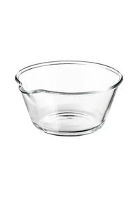 Resim Premium Ürün Kaliteli Üretim Pratik Kullanışlı Şeffaf Zarif Modern 26 Cm Cam Servis Kasesi Vardagen Şeffaf 