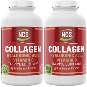Resim Ncs Collagen Hyaluronic Acid C Vitamini 2 Kutu 600 Tablet 