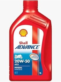 Resim Genel Markalar MotoTalha Shell Motosiklet Yağı 20/50 Advance 4t Ax3 Mineral 1 Lt 2024 Üretim 
