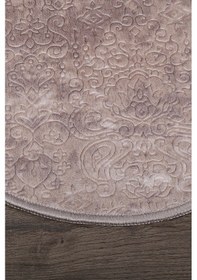 Resim Nova Kahve Oval 60x100 + 50x60 Cm 2'li Banyo Paspası Seti Kaymaz Çok Renkli 