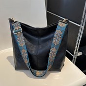 Resim Kadınlar İçin Büyük Kapasiteli Tote Çanta - Fermuarlı Dönüştürülebilir Crossbody/Omuz Çantası, Geniş İş ve Seyahat Çantası, Siyah, Koyu Yeşil, Kahverengi, Beyaz Renklerde - Makinede Yıkanabilir & Kuru Temizlenebilir, Bohem Stili, Dokulu Yüzey 