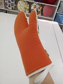 Resim DÜŞLER EV TEKSTİLİ FIRIN ELDİVENİ TURUNCU YEŞİL 