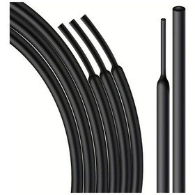 Resim Xuweiwei 6mm Siyah Isıl Çekme Tüp - Endüstriyel Elektrik Koruması, Aşınmaya Dayanıklı 