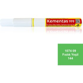 Resim Kementaş 1074 09 Fıstık Yeşil 144 Tam Örtücü Rötuş Kalemi Tam Örtücü Rötuş Kalemleri 