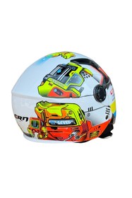 Resim Motohat Motosiklet CRN ÇOCUK KASK ECE22.06 BELGELİ (ÇANTA VE STICKER HEDİYELİ) 