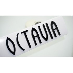 Resim Dk Tuning Octavia 1 2 Bagaj Siyah Abs Yazı Logo Skoda İle Uyumlu 