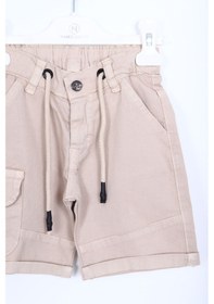 Resim Xo Kids Erkek Çocuk Alt Üst Şort Takım 2-7 Yaş 3152 Haki 