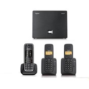 Resim Gigaset C530ip 3 Dahili Dect Telsiz Kablosuz Telefon Santrali 