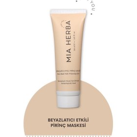 Resim Mia Herba Beyazlatıcı Etkili Pirinç Maskesi 50 ML 