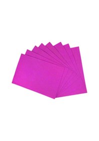 Resim Sanatsal Kağıt 50x70 Keçe Tabaka 10'lu Pembe Kağıt Ürünleri 