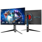 Resim DRAGOS Vısıon V27240 27 Inç 1ms 240hz Dp Hdmi Fhd Curved Pivot Hoparlörlü Pro Gaming Monitor 