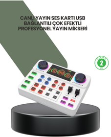 Resim mr.celikpazar Podcast Karaoke ve Sosyal Medya Yayınları İçin Ses Kartı 