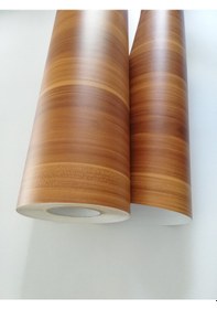 Resim Ahşap Desenli Dolap Kaplama Folyosu 122 Cm X 1 Mt 