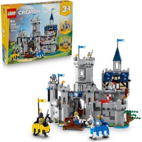 Resim LEGO® Creator 3'ü 1 Arada Orta Çağ Atlı Şövalye Kalesi 31168 - 9 Yaş ve Üzeri Çocuklar için Yaratıcı Oyuncak Yapım Seti (1371 Pr) 