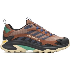 Resim Merrell J037521 Moab Speed 2 Gtx Erkek Outdoor Yürüyüş Ayakkabısı Kahve Siyah 