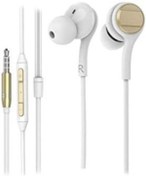 Resim Orqinel RAMPAGE SNOPY SN-X04 EPSİLON Mobil Telefon Uyumlu Beyaz/Gold Kulak İçi Mikrofonlu Kulaklık 